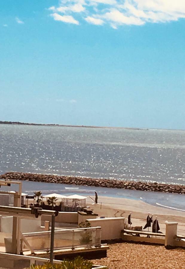 P1 Vue Mer 1ère ligne 33M2 pour 4 pers + véranda + parking La Grande Motte Extérieur photo